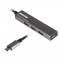 Миниатюра Maxxter USB 3.0 Type-C 4 ports grey HU3С-4P-02, фото 1