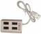 Миниатюра Atcom USB TD4004 4port white 10724, фото 1