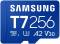 Миниатюра Samsung 256GB microSDXC class 10 UHS-I U3 V30 A2 T7 MB-MB256T/WW, фото 1