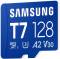 Миниатюра Samsung 128GB microSDXC class 10 UHS-I U3 V30 A2 T7 MB-MB128T/WW, фото 3