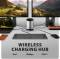 Миниатюра AXAGON USB-C 9-in-1 wireless 15W PD100W 0.6m HMC-WL9, фото 3