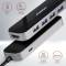 Миниатюра AXAGON USB-C 6-in-1 to 4xUSB-A 5Gbps + 1xUSB-C PD100W + H HMC-6H4A, фото 3
