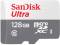 Миниатюра SanDisk 128GB microSDXC class 10 UHS-I Ultra SDSQUNR-128G-GN3MN, фото 2