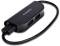 Миниатюра AXAGON USB 2.0 to 4xUSB 2.0 0.2m black HUE-X4B, фото 4