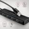 Миниатюра AXAGON USB 3.1 to 4xUSB 3.0 black HUE-C1A, фото 3