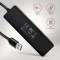 Миниатюра AXAGON USB 3.1 to 4xUSB 3.0 black HUE-C1A, фото 6