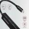 Миниатюра AXAGON USB-C to 3xUSB-A + RJ45 0.2m metal black HMC-GL3A, фото 6
