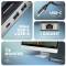 Миниатюра AXAGON USB-C to 2xUSB-A + 1xUSB-C + HDMI + RJ45 + PD100W HMC-6GLN, фото 7