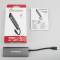 Миниатюра AXAGON USB-C to 2xUSB-A + 2xUSB-C + HDMI 0.13m gray HMC-5G2, фото 4
