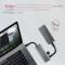 Миниатюра AXAGON USB-C to 2xUSB-A + 2xUSB-C + HDMI 0.13m gray HMC-5G2, фото 6