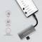 Миниатюра AXAGON USB-C to 2xUSB-A + 2xUSB-C 10Gbps 0.13m gray HMC-4G2, фото 6