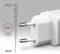 Миниатюра AXAGON 1xUSB QC3.0 + 1xUSB-C PD20W white ACU-PQ20W, фото 4
