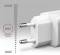 Миниатюра AXAGON 1xUSB + 2xUSB-C 65W QC4+ PD3.0 PPS white ACU-DPQ65W, фото 4