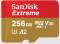 Миниатюра SanDisk 256GB microSD class 10 UHS-I U3 Extreme SDSQXAV-256G-GN6MA, фото 1