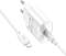 Миниатюра HOCO C109A Fighter USB QC3.0 + cable Micro 5P White 6931474784827, фото 4