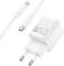 Миниатюра HOCO C146A Charm USB-C PD20W White 6942007630245, фото 10