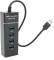 Миниатюра VOLTRONIC USB 3.0 to 4xUSB black NX-UH-303B, фото 1