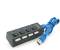 Миниатюра VOLTRONIC USB 3.0 to 4xUSB with switches YT-3H4S/1TB, фото 1