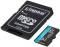Миниатюра Kingston 64GB microSDXC сlass 10 UHS-I U3 V30 A2 Canvas Go SDCG4/64GB, фото 1
