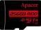 Миниатюра Apacer 256GB microSDXC class 10 UHS-I V10 A1 AP256GMCSX10UB-R, фото 2