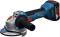 Миниатюра Bosch GWS 18V-8 125мм, 18В, 2x4Ah, 0-11000об/хв, 1.7кг, 0.601.9N9.020, фото 2