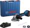 Миниатюра Bosch GWS 18V-8 125мм, 18В, 1x4Ah, 0-11000об/хв, 1.6кг, 0.601.9N9.021, фото 1
