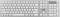 Миниатюра 2E KS270 109key Wireless UA Silver/White 2E-KS270WBWH_UA, фото 1