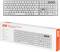 Миниатюра 2E KS270 109key Wireless UA Silver/White 2E-KS270WBWH_UA, фото 10