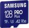 Миниатюра Samsung 128 GB microSDXC Pro Plus UHS-I U3 V30 A2 Class 10 MB-MD128SA/EU, фото 5