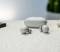 Миниатюра Sony WF-1000XM5 Platinum Silver WF1000XM5S.CE7, фото 2