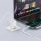 Миниатюра XO 1xUSB 22.5W + 1xUSB-C PD30W white CE42.white, фото 3