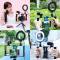 Миниатюра Puluz 4in1 (ring light, mount, phone holder, microphone) PKT3025L, фото 8