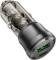 Миниатюра BOROFONE 1xUSB-C PD + 1xUSB 38W car adapter transparent bla 6941991106965, фото 2