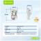 Миниатюра BAVIN G-K-992 RGB Wireless/Bluetooth White G-K-992-WH, фото 9