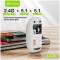 Миниатюра BAVIN G-K-991 RGB Wireless/Bluetooth Silver G-K-991-SV, фото 8