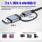 Миниатюра Dynamode USB-C + UAB-A to 1xUSB 3.0 + 6xUSB 2.0 gray DM-UH-701AC, фото 6