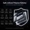 Миниатюра Vention 20000 mAh 45W Mini with Built-in USB-C Cable Gray FHGH0, фото 11