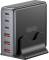 Миниатюра ESSAGER 3xUSB-C + 3xUSB-A 85W GaN black EZC85W-SXB0G-Z, фото 1