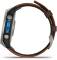 Миниатюра Garmin D2 Mach 2, 47mm, Saph, Bare Ti/Blk w/LthrBd, GPS 010-02904-31, фото 5