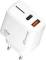Миниатюра Grand-X GaN 1xUSB-C + 1xUSB QC3.0 45W white CH-460W, фото 2