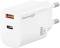 Миниатюра Grand-X GaN 1xUSB-C + 1xUSB QC3.0 36W white CH-360W, фото 1