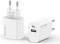 Миниатюра Grand-X 1xUSB-C + 1xUSB 21W OCP white CH-21W, фото 2