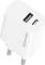 Миниатюра Grand-X 1xUSB-C + 1xUSB 21W OCP white CH-21W, фото 3