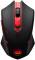 Миниатюра Defender M601WL-BA Wireless + mouse pad Black/Red 78227, фото 2