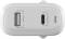Миниатюра Globex GaN 1xUSB + 1xUSB-C 65W FastPower white GaN65WAC, фото 1