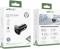 Миниатюра ACEFAST 1xUSB-C PD20W + 1xUSB QC3.0 18W car adapter metal 6974316280330, фото 3