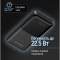Миниатюра ColorWay 10 000 mAh PD/22.5W, QC/3.0, LCD, Black CW-PB100LPB3BK-PDD, фото 9