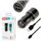 Миниатюра XO TZ09 2.4A/2 USB + cable lightning Black XO-TZ09L-BK, фото 2
