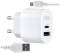 Миниатюра XO L97 (1Type-C/1USB/2.4A) + USB - MicroUSB White XO-L97-MC, фото 1