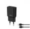 Миниатюра XO L92C (2USB/2.4A) + USB - Lightning Чорний XO-L92C-L, фото 5